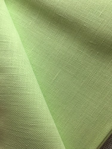 Zweigart honeydew green lino - green,